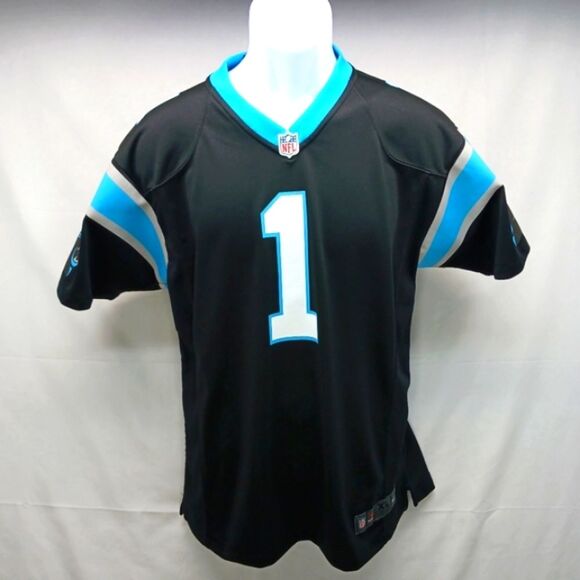 NFL Other - Cam Newton Carolina Panthers Nike On Field NFL Jersey | Size BOYS XL 18-20 Black